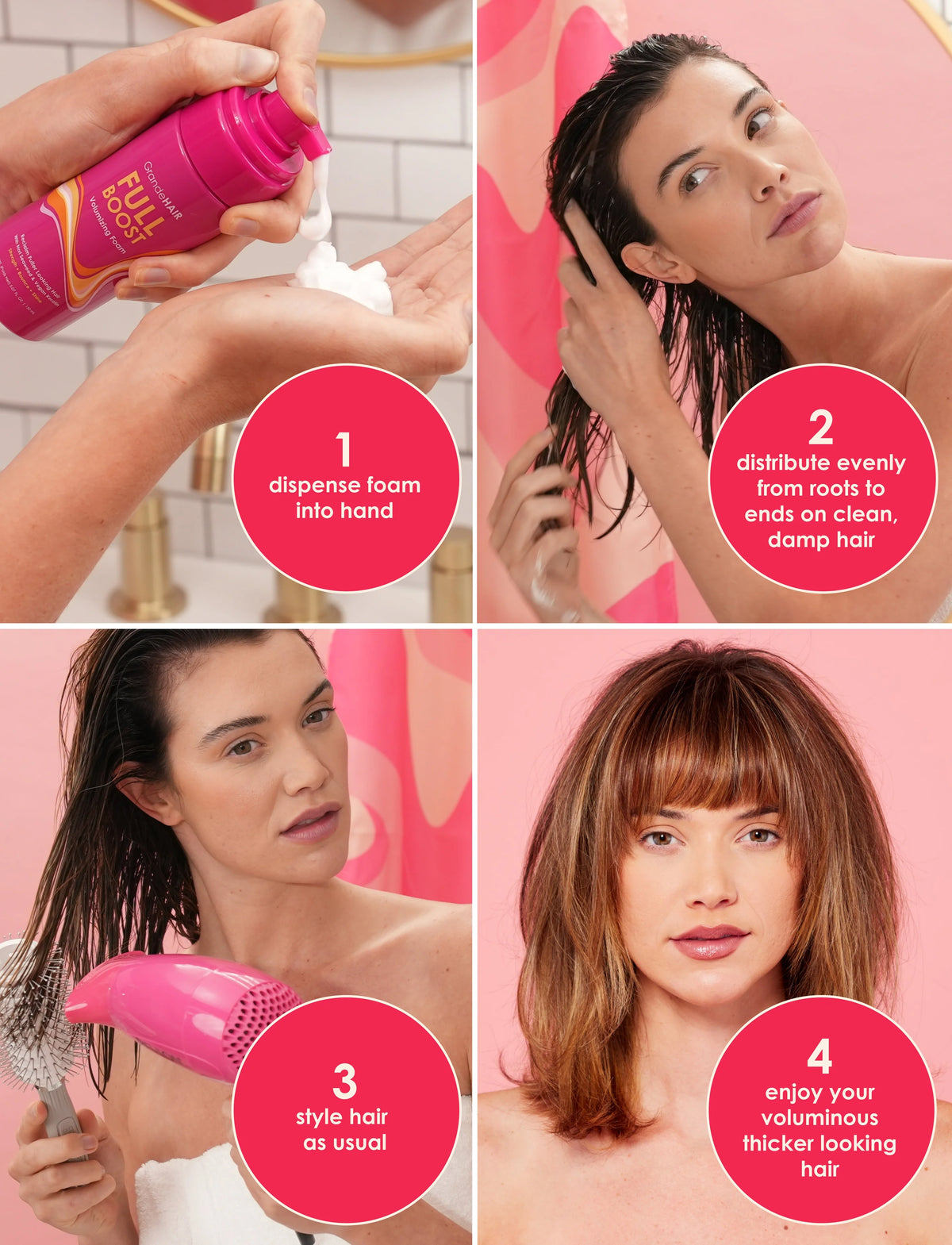 GrandeHAIR Full Boost Volumizing Foam