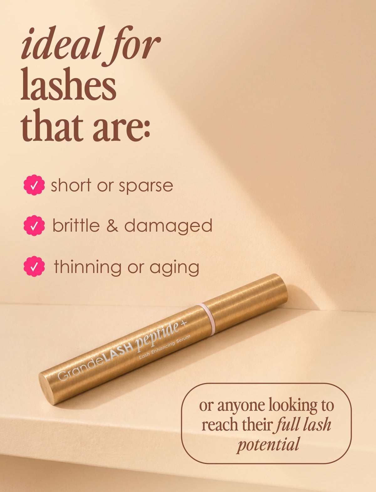 GrandeLASH Peptide+ Lash Enhancing Serum
