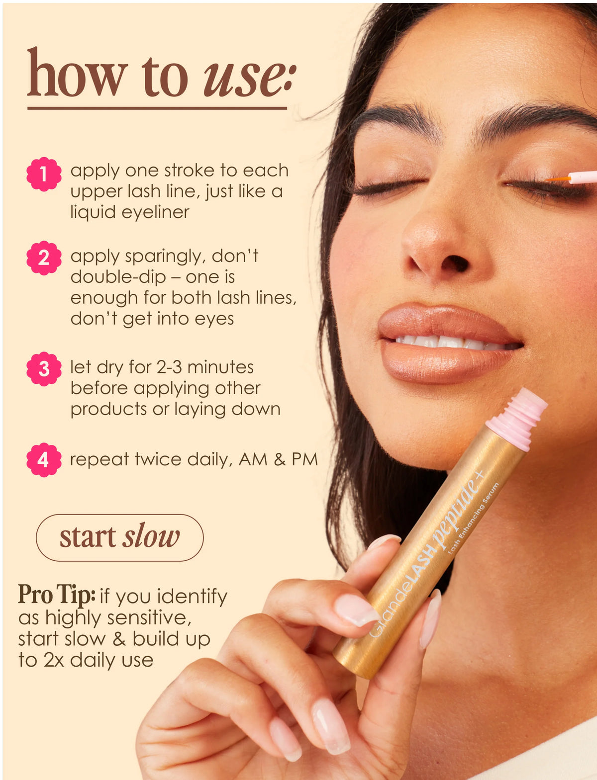 GrandeLASH Peptide+ Lash Enhancing Serum
