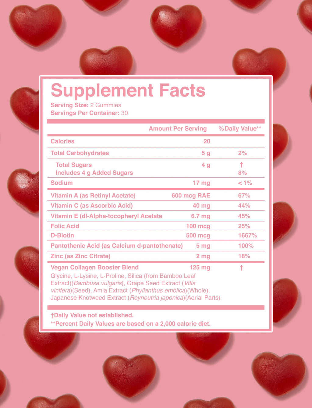 GrandeGUMMIES Vegan Collagen Booster Gummy
